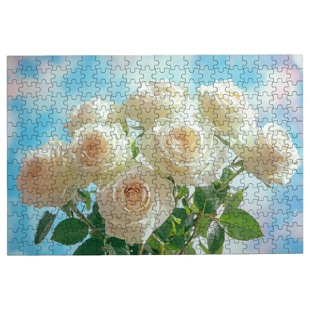 Puzzle 5000 Pezzi Fiore, Puzzle Rosa per Adulti, Puzzles in Legno Intrattenimento Creativo, Divertimento, Puzzles Educativi Classici con Confezione di Alta Qualità Idea Regalo Donna, Decor Casa -2684