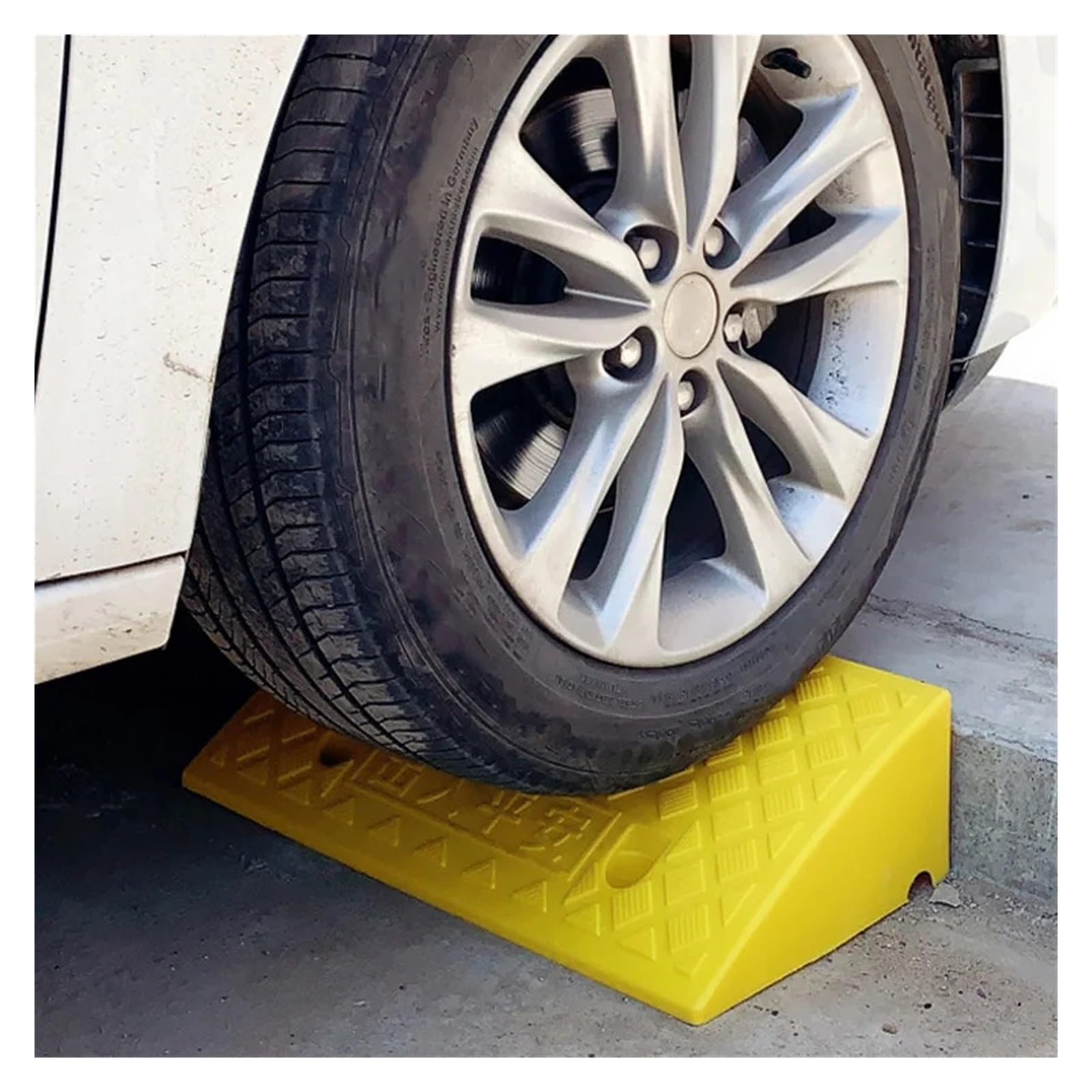 Rampa de Protección de Cable Almohadilla de rampa Pendiente Carretera plástico PVC, Amortiguador Triangular umbral Duradero, Reductor Velocidad(Black)