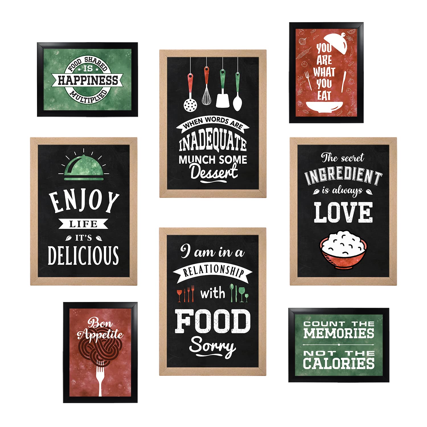 Chaka Chaundh Kitchen Posters for Wall Kitchen posters framed Kitchen quotes wall frames