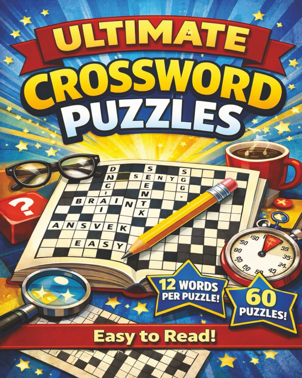 Ultimate Crossword Puzzles: The Ultimate Mix of Fun, Knowledge, and Brain-Stretching Crossword Challenges