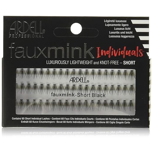 Ardell, Tratamiento para pestañas (Faux Mink Individuals Short Black) - 25 gr.