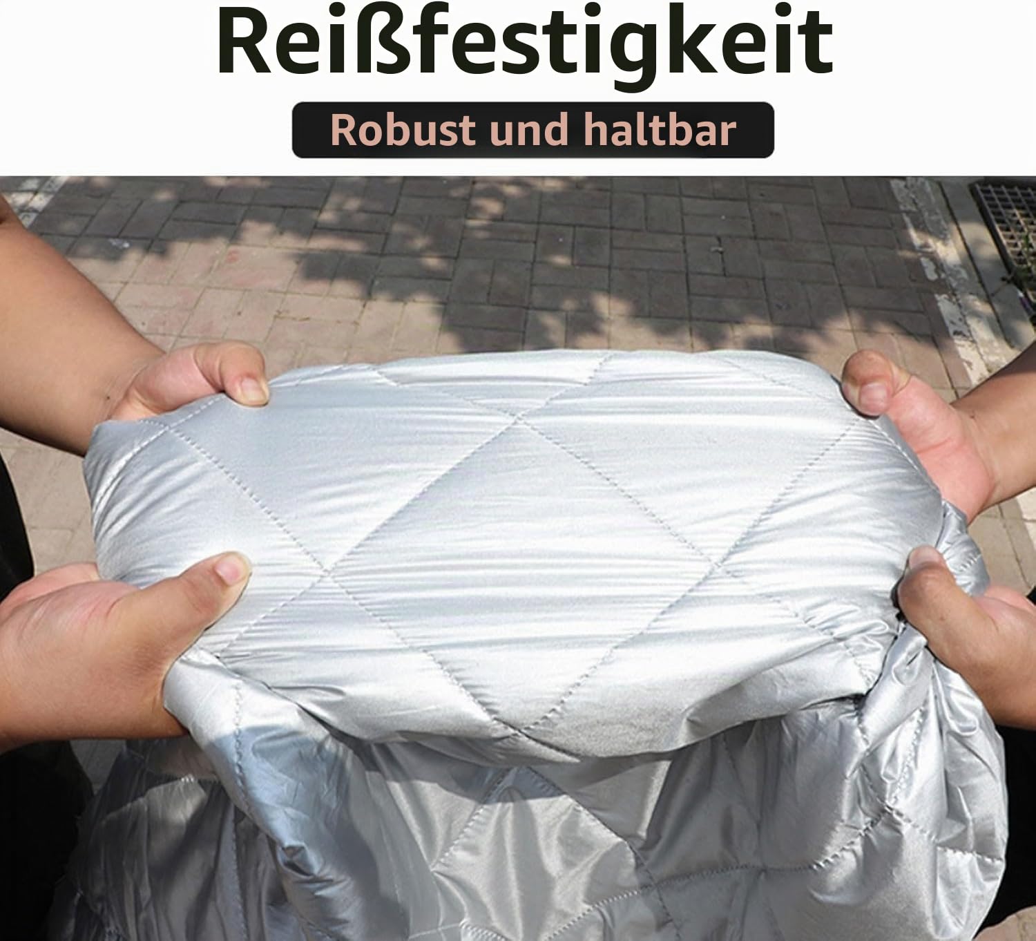 Autogarage Abdeckung Hagelschutz Für Skoda Kodiaq (2017-2025),Auto Abdeckplane Winter,Halbgarage Abdeckung Wasserdicht und Sonnenschutz und Schneefest srt51p
