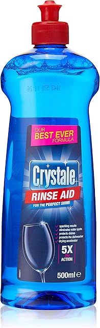 Crystale Total Action płyn do płukania w zmywarce, formuła bez smug, 500 ml
