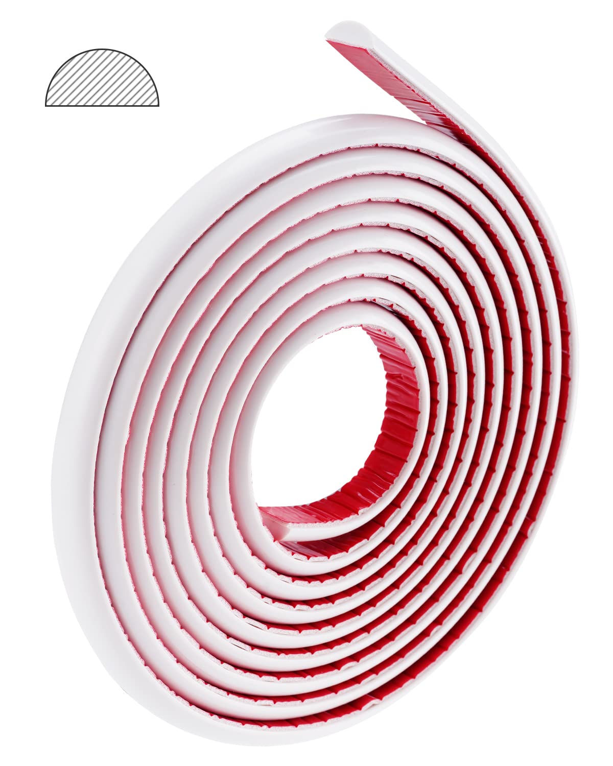 Buy FAKILO 10 Ft Peel and Stick Trim Flexible Caulk and Trim Strips