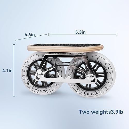 Miniatura 4 de Freesktes Drift Board Brush Street Transport Big Wheel Road Board High Elastic Super Wheel Race Marathon Tabla entera Split Skateboard-Rueda de