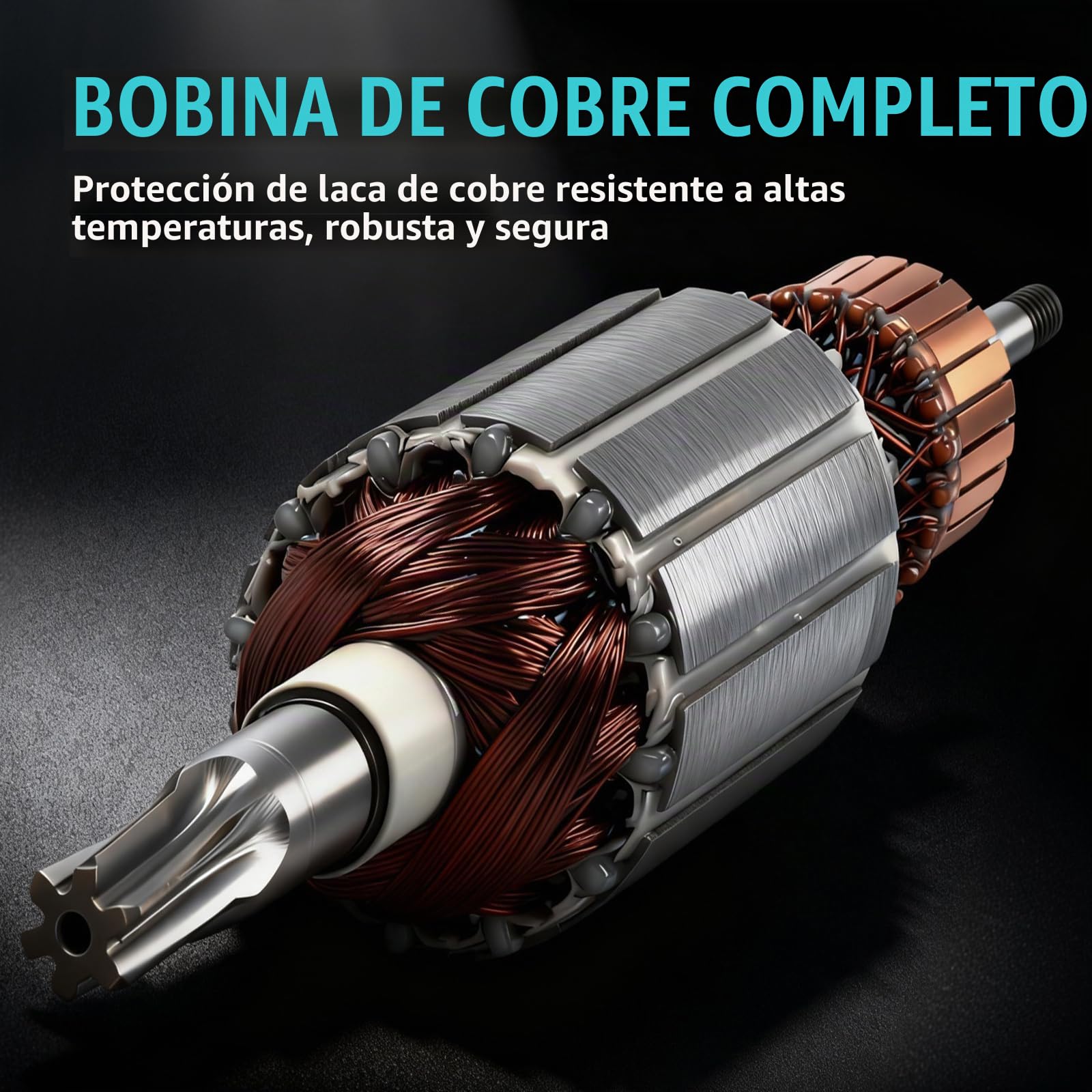 Juego de Estator y para Rotor,Cepillo de Carbón Kit | Compatible con Makita,para HR4001C HR4010C 513633-7 625758-6