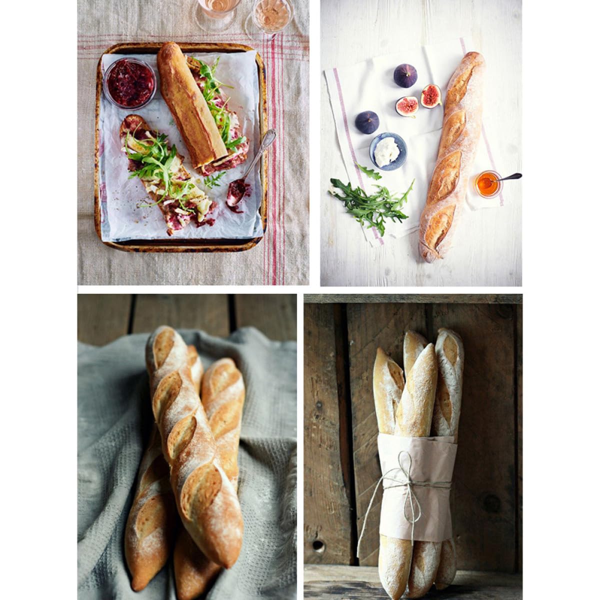 Molde para Hornear Pan Francés Antiadherente de Acero al con Diseño Perforado Bandeja Dorada para Baguettes Pequeño para Horno Doméstico