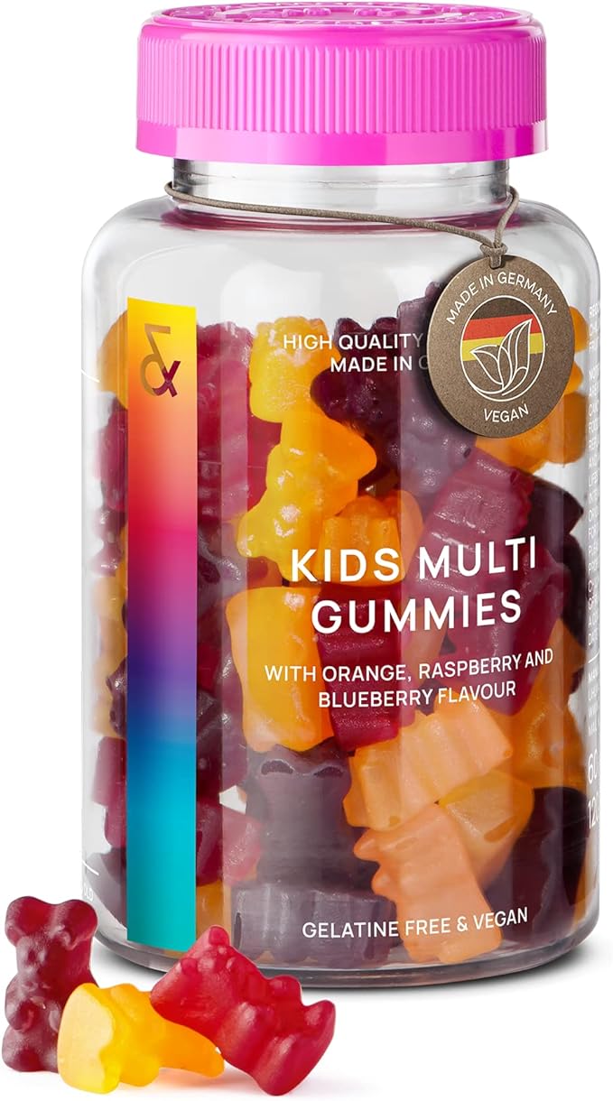 Kids Multivitamin Gummies Sugar Free Childrens Vitamins Chewable