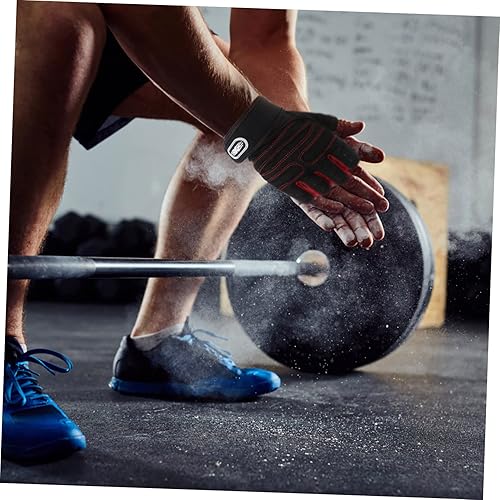 Miniatura 7 de INOOMP 1 Cycling Gloves Fingerless Gloves Motorcycle Gloves Up Gloves Fitness Gloves Exercise Gloves Fitnesss