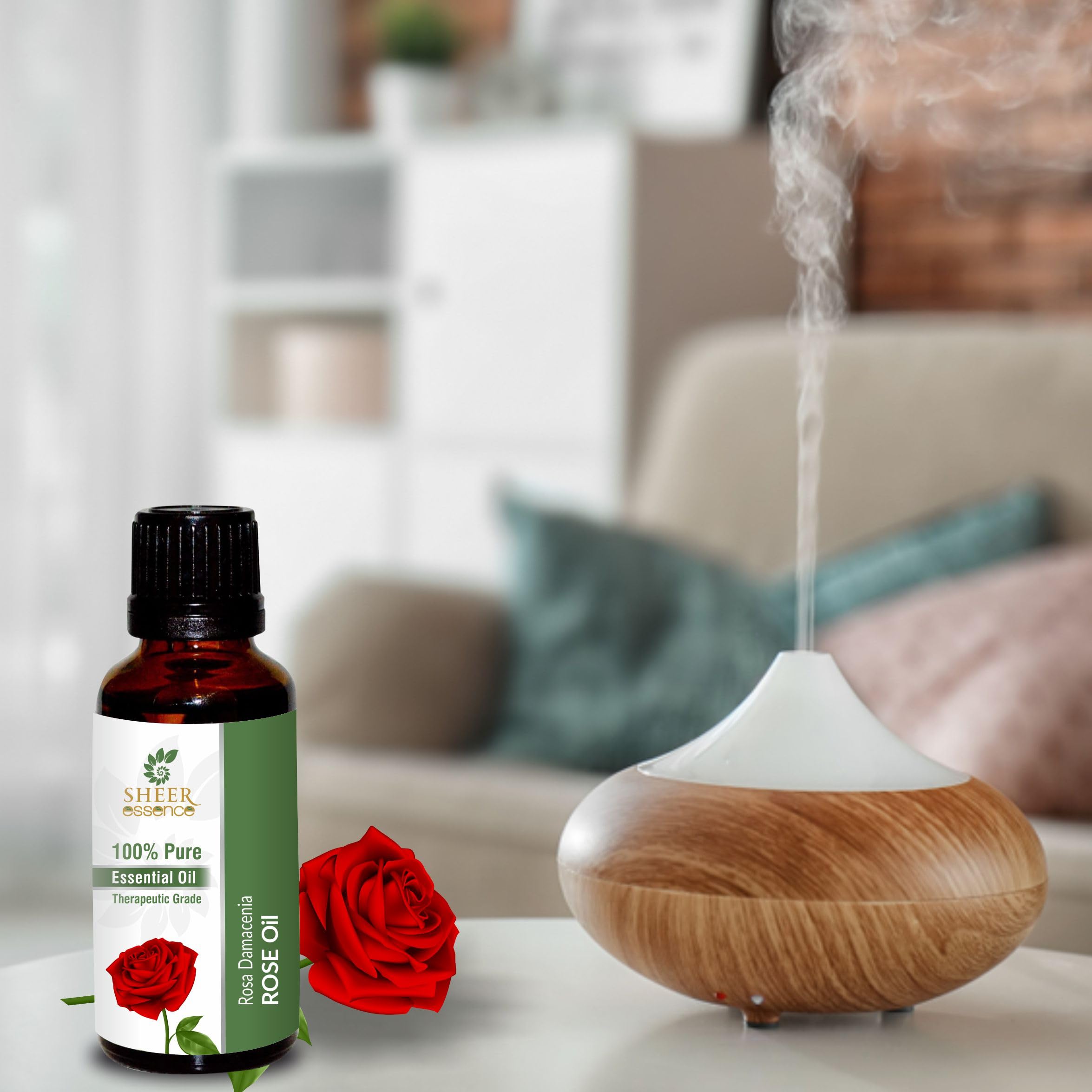 Amazon.com: Rose Oil (Rosa Damascena) Steam Distilled 100% Pure