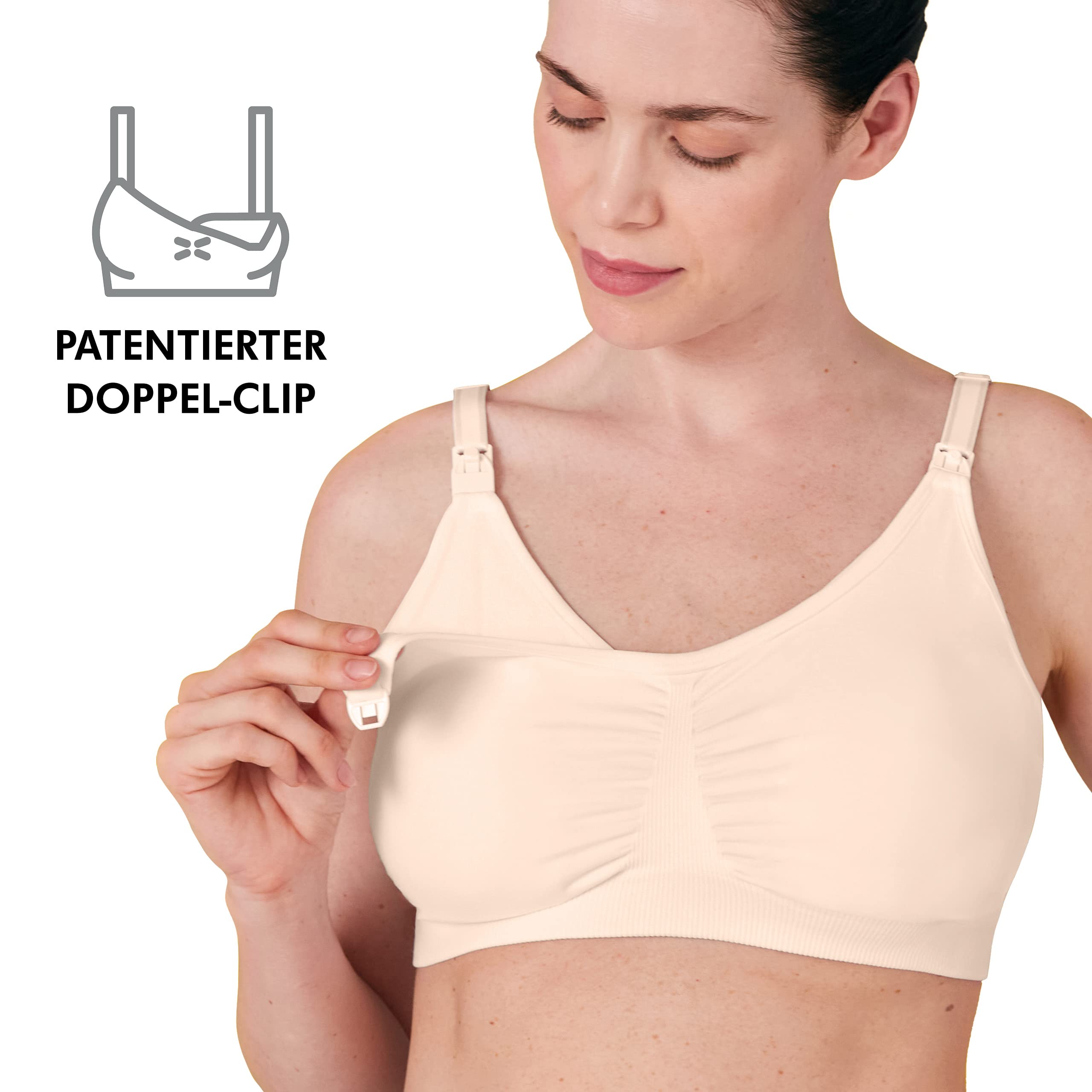 Medela Hands-Free PumpNurse Biustonosz M Chai, Kobiety