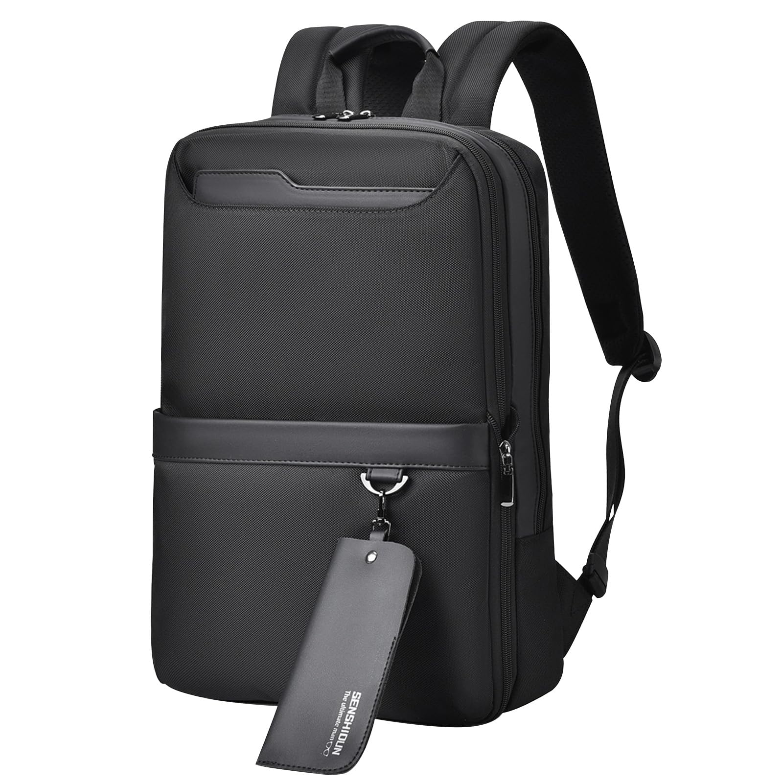 Homuno Travel Laptop Backpack for Men Business Backpack Expandable Fits 15.6-inch Laptop Waterproof Durable Computer Backpack for Business Travel Work