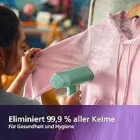 Philips 3000 Series hordozható gőzölő 1000W, kompakt összecsukható, 100ml tartály, 20g/perc gőz 7