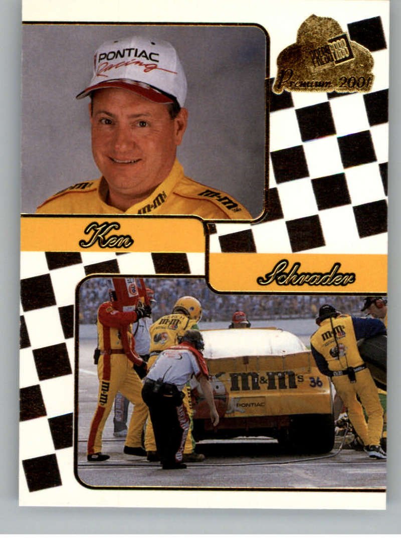 Amazon.com: Racing NASCAR 2001 Press Pass Premium #40 Ken Schrader