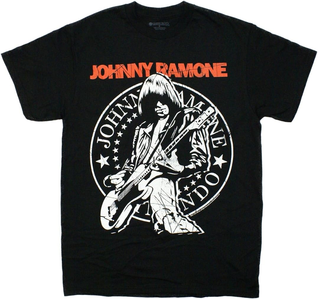 Johnny Ramone The Ramones T-Shirt Black Small