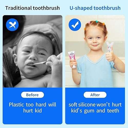 Miniatura 3 de Meqtpomy Cepillo de dientes eléctrico para niños