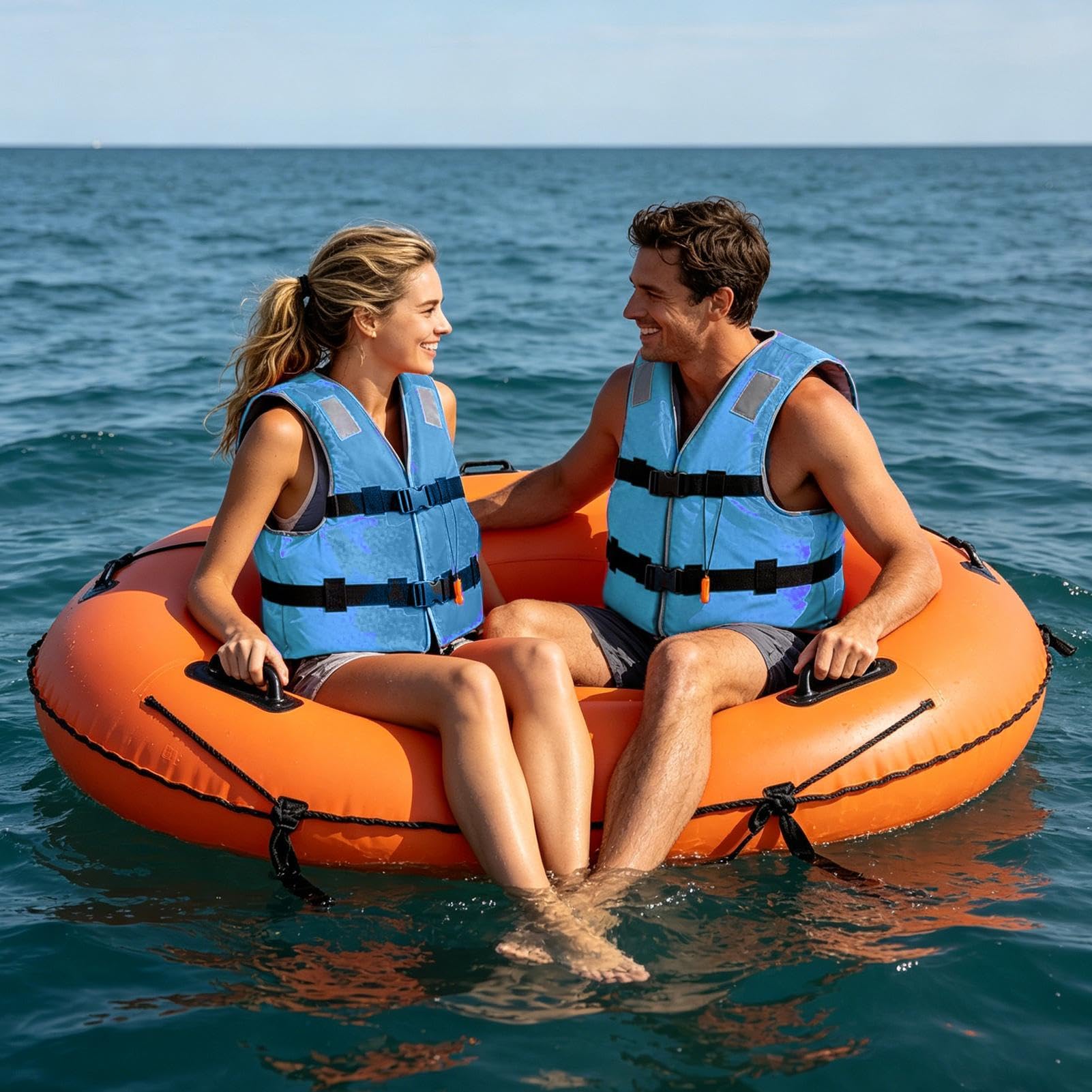Giubbotti Di Salvataggio Per Adulti | Saltatore D'Acqua Con Cinturino Regolabile - Giubbotto Salvagente Per Kayak | Per Pesca, Canottaggio, Kayak, Stand Up Paddle, Surf, Vela, Rafting, Lago E Fiume