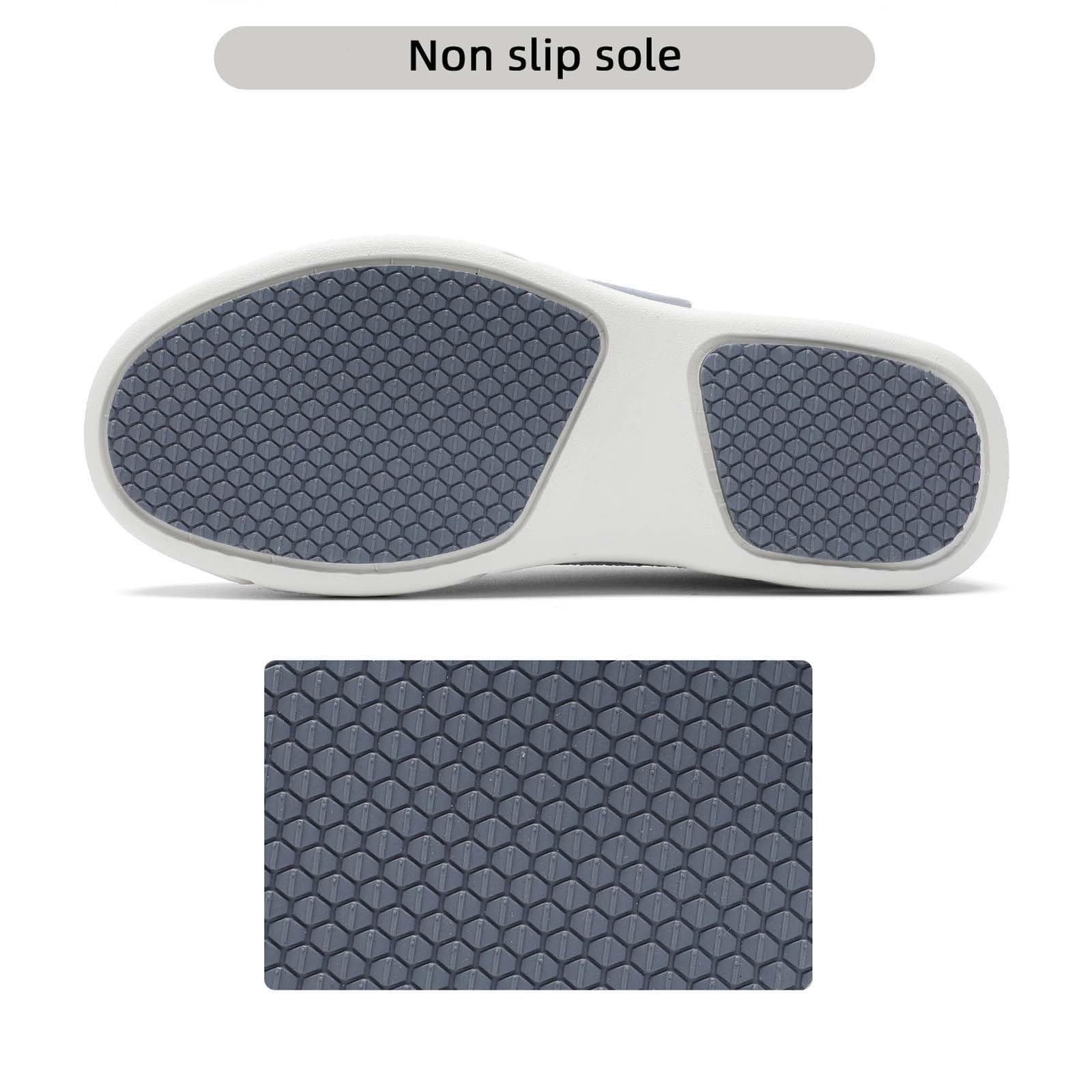 Kapcie Buty dla diabetyków dla mężczyzn Bardzo szeroka szerokość Ortopedyczne regulowane zapięcie Trampki do chodzenia Lekkie antypoślizgowe tenisówki z amortyzacją podbicia łuku