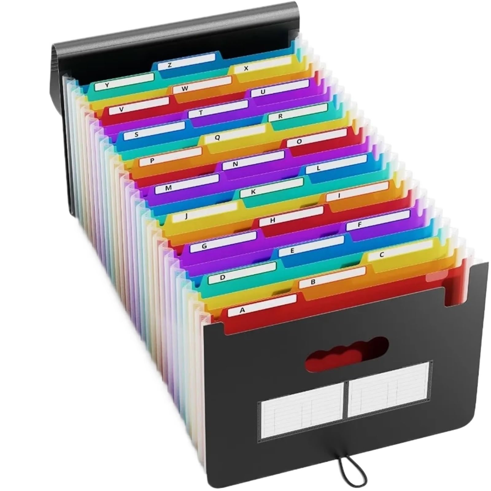 Classeur accordéon extensible à 26 pochettes, format A4, en plastique Pour Bureau