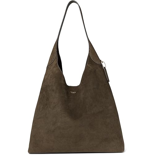 COACH Women's Suede Brooklyn Shoulder Bag 39