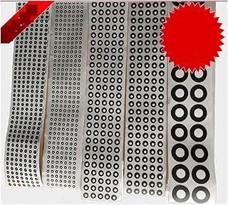 Reflection Markers 10000 Points Three-dimensional Scanner Marking Point Reading Machine Marking Point Matte Inner Ring White and Outer Ring Black Guarantee Scanning Sccuracy ( Color : 3mm X 5mm , Size