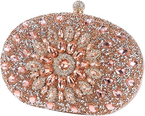 Miniatura 14 de Bolsos de Noche para Mujer, Bolsos de Mano de Lujo con Brillantes de Rincón Sparkly, Rhinestone, Luxury, Sparkly, Rhinestone, Luxury