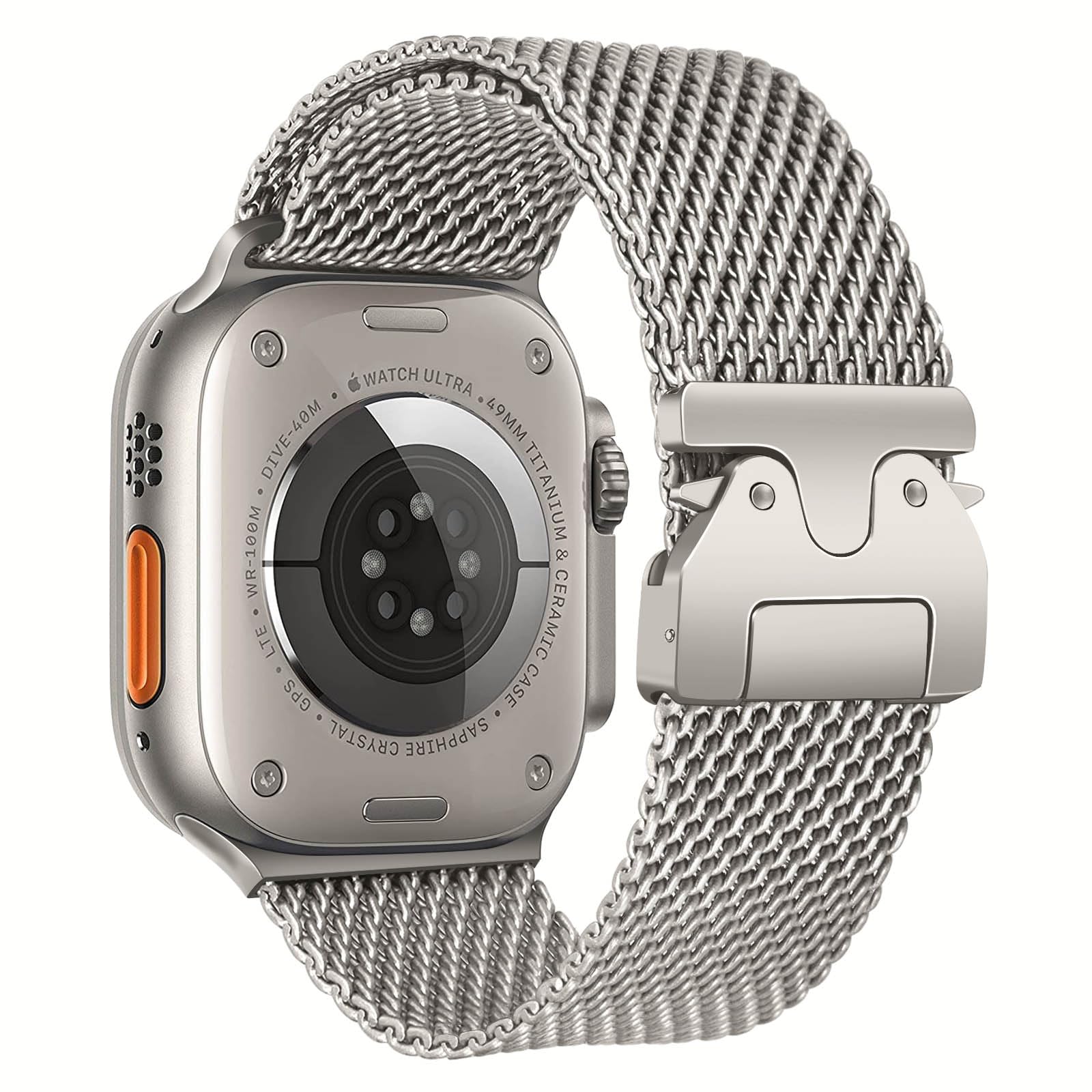 Amazon.co.jp: Dhwazz ミラネーゼループバンド Apple Watch Ultra 3 2