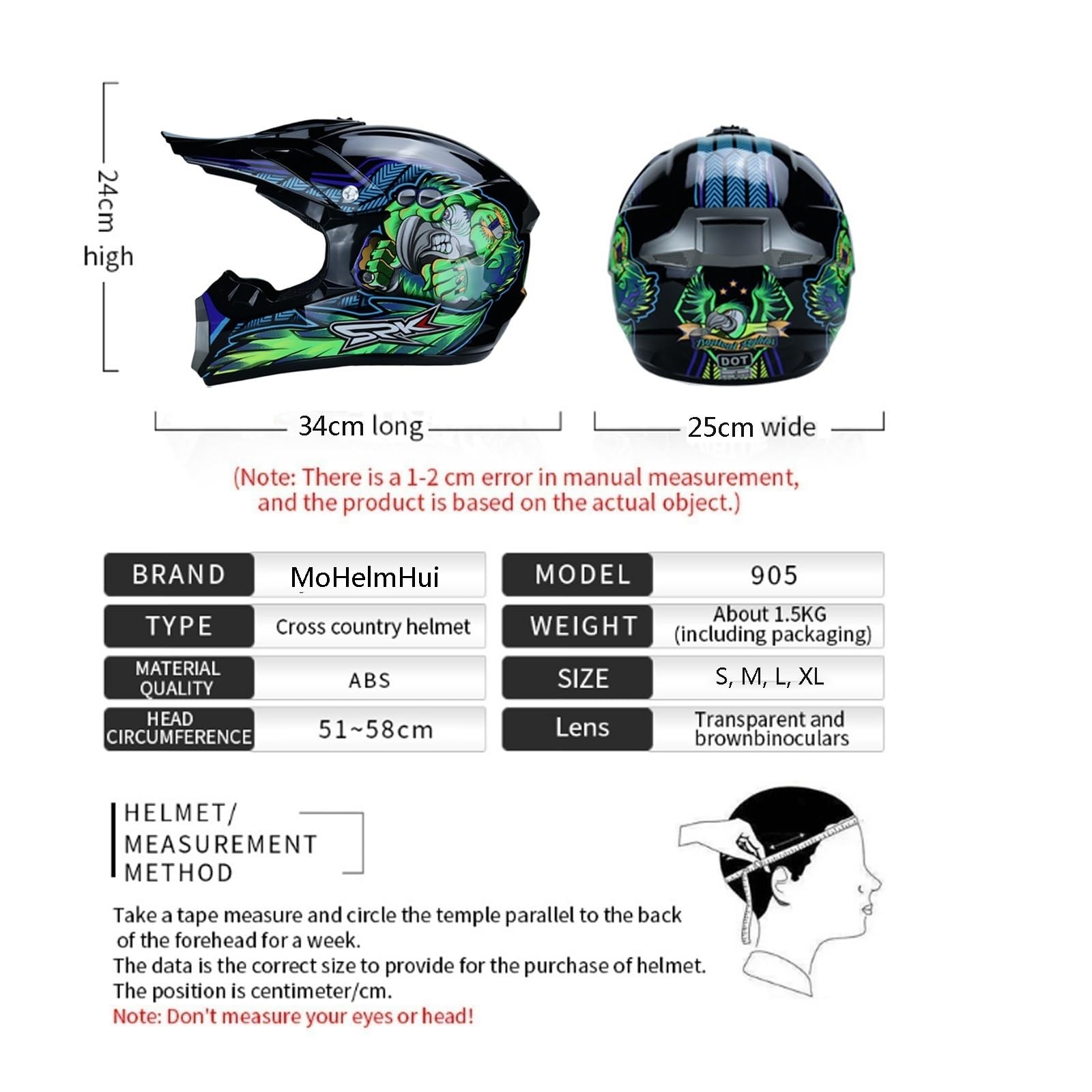 Casco de motocross Fullface MTB para niños, con guantes, máscara de gafas, casco de moto para niños, juego de casco para hombre, ATV, casco de moto MX Enduro, MTB, casco de moto, casco de descenso