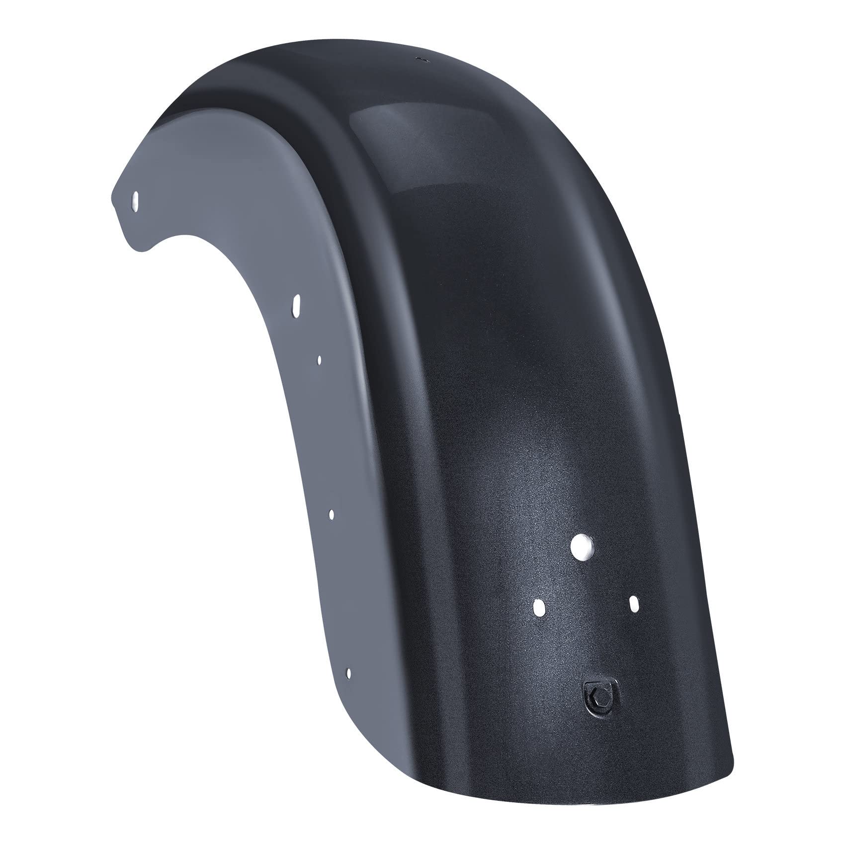 Color-Matched Rear Fender For Harley Touring Street Glide / Road Glide 2009+ - Bonneville Salt Pearl, No Rails