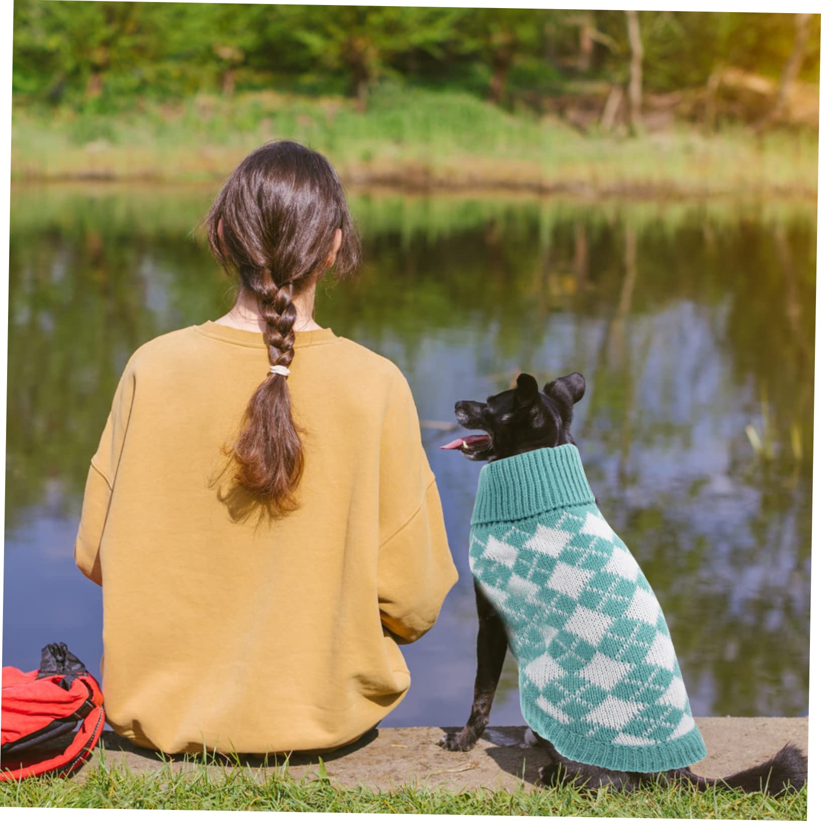 Sosoport 3pièces Pull pour Chien Hiver Sweat pour Chiots Style Adorable Et Confortable pour Petits Et Moyens Chiens