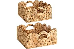 StorageWorks Organizer Basket Set for Nursery and Bathroom Organizing