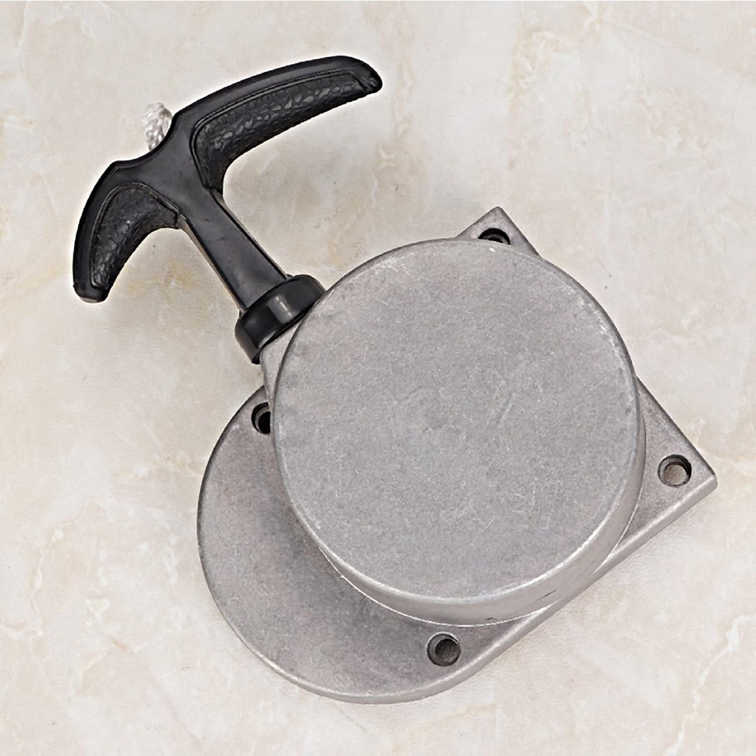 Pull Start Starter, Alloy Pull Start Starter Kit Replacement For 49cc 50cc 60cc 66cc 70cc 80cc 2-Stroke Motorized Bicycles For Bicycle Engine Kit Pull Starter Motorized Bike Pull Start