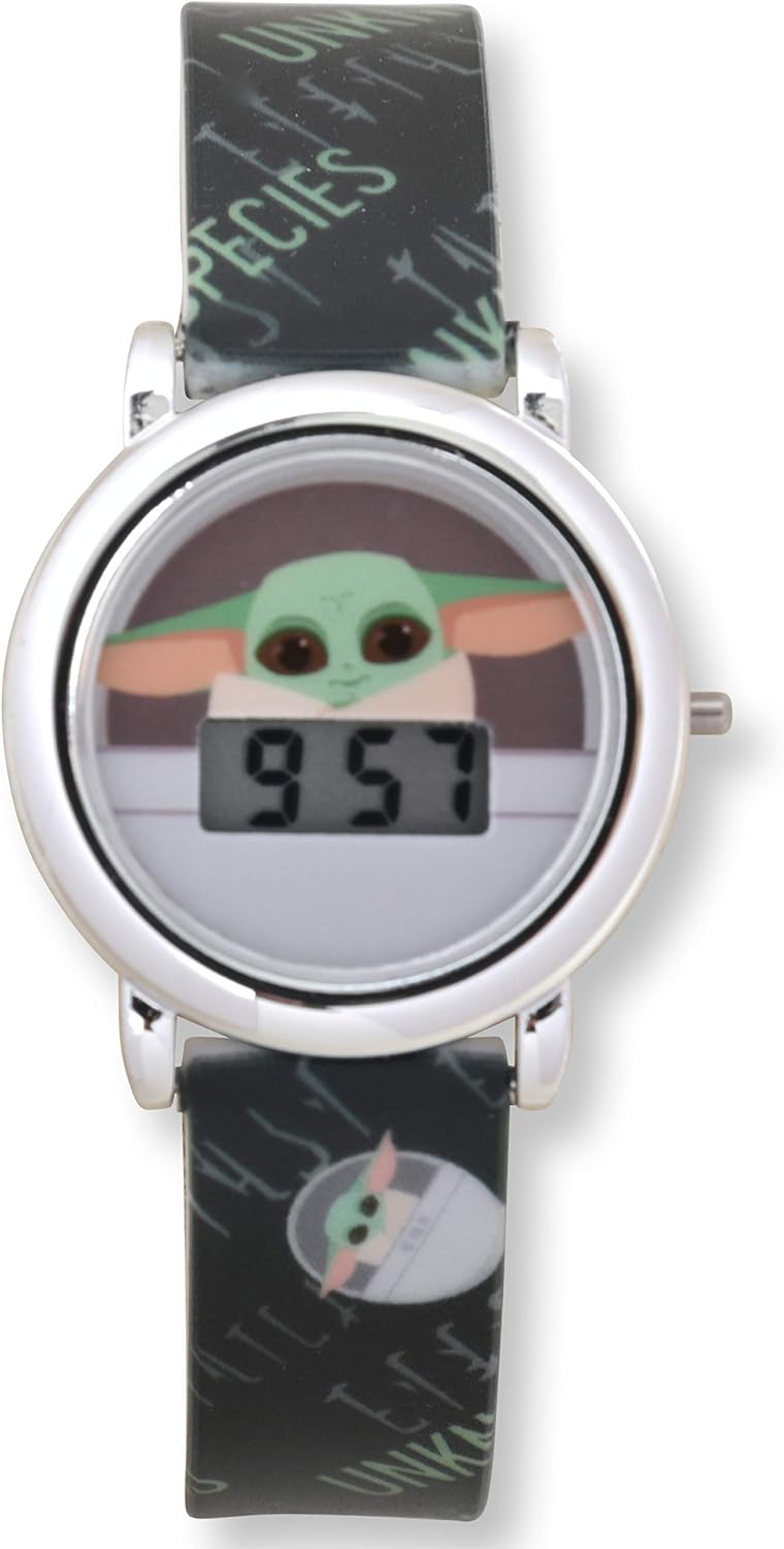 Star Wars- LCD Watch & Bracelet Set- The Mandalorian