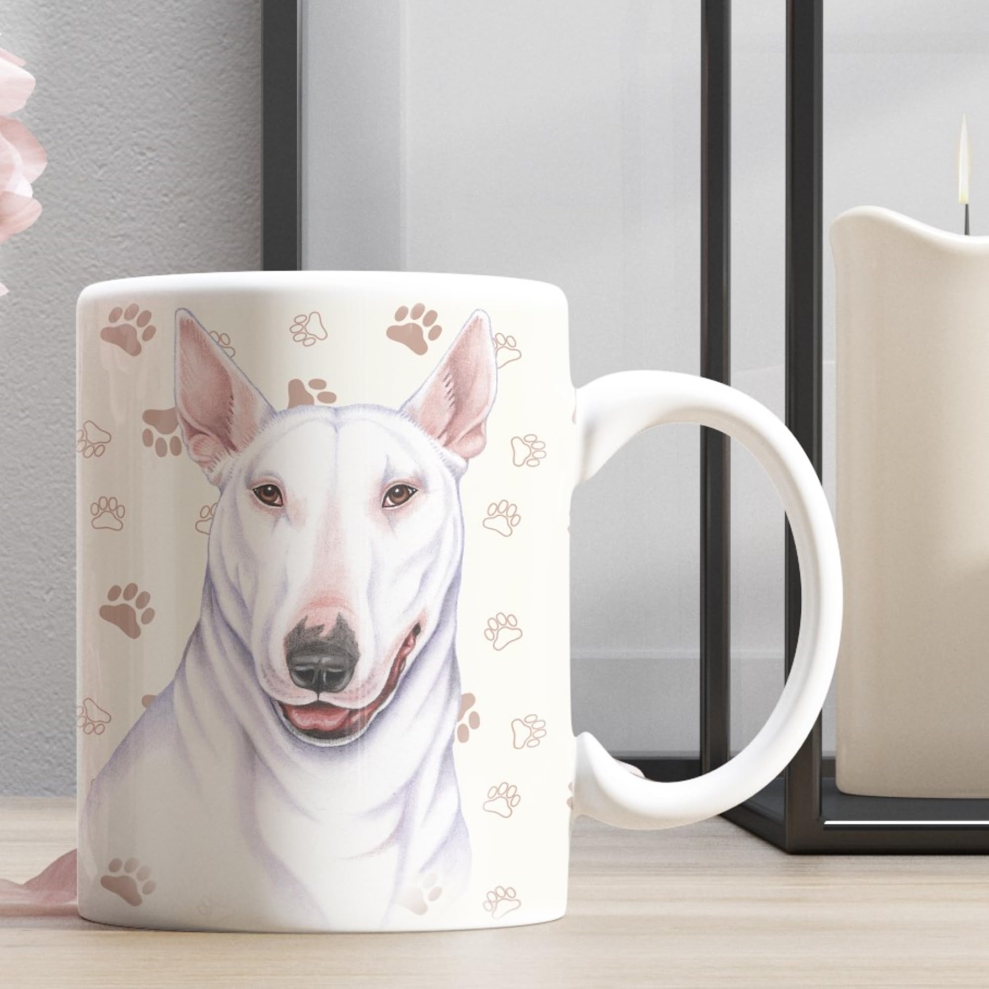 power gift BULL TERRIER (A) - Tasse A Café Ou Pour Le The. Tasses Avec Motif De