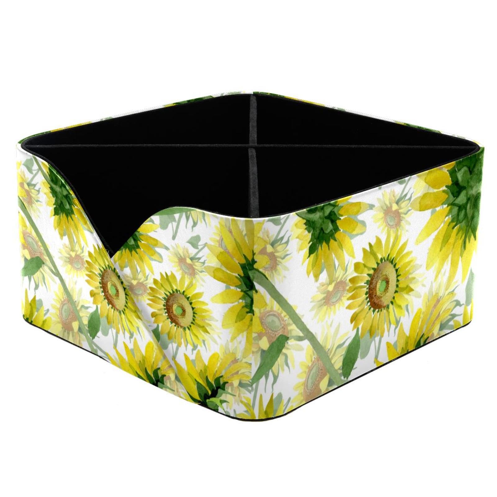 Organiseur de bureau tournesol idéal pour ranger les fournitures de maison