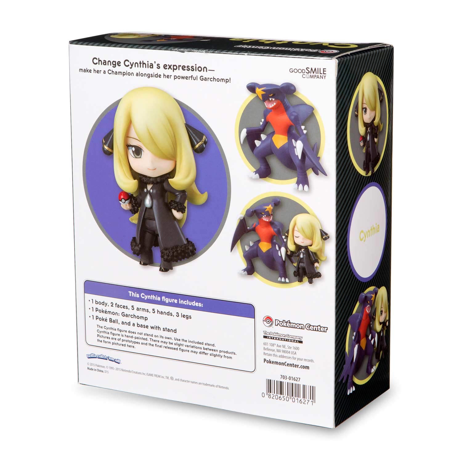Good Smile Pokemon Nendoroid Cynthia And Garchomp Posable Action