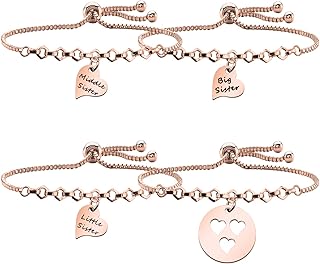 Mother Daughter Necklaces Set of 2 3 Sisters Mother Daughters Necklaces Gift Mothers Day Jewelry Mom Necklace Gift from Daughter