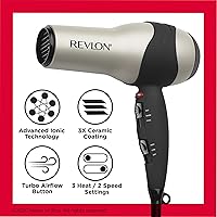 Vista 4 de Revlon 1875 W Secador de pelo turbo voluminizador