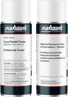 Mohawk Wood Repair Bundle, Stain & Seal Aerosol Duo, Medium Dark Walnut, 2 Piece