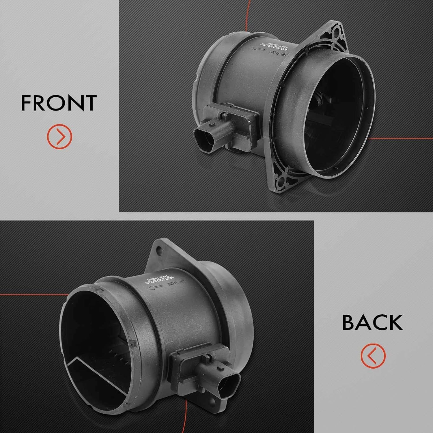 A-Premium Mass Air Flow Sensor Meter [5-Pins, DOHC V8 5.0L] Compatible with Land Rover Range Rover 2013-2020, Range Rover Sport 2014-2017 & Jaguar F-Type 2014-2024, XF 2013-2015, XJ/XJR575 2018-2018
