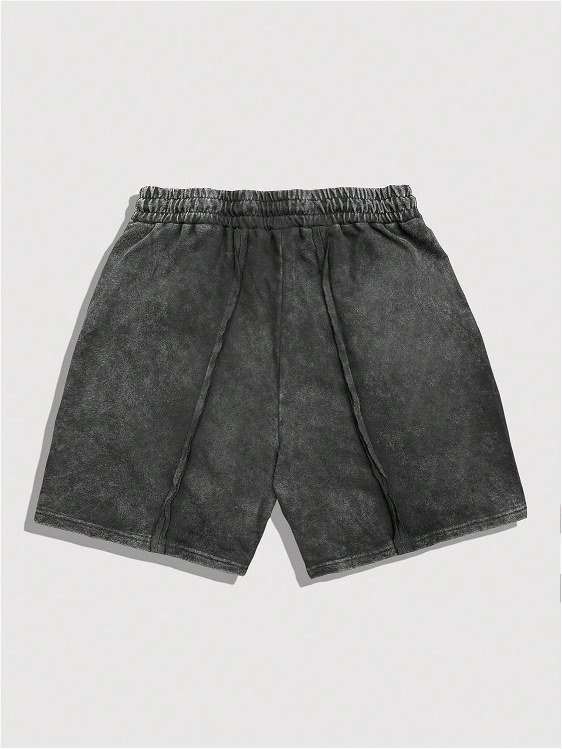 Men's Graphic Shorts Drawstring Waist Figue Print Vintage Denim Shorts Streetwear Jorts - Image 2