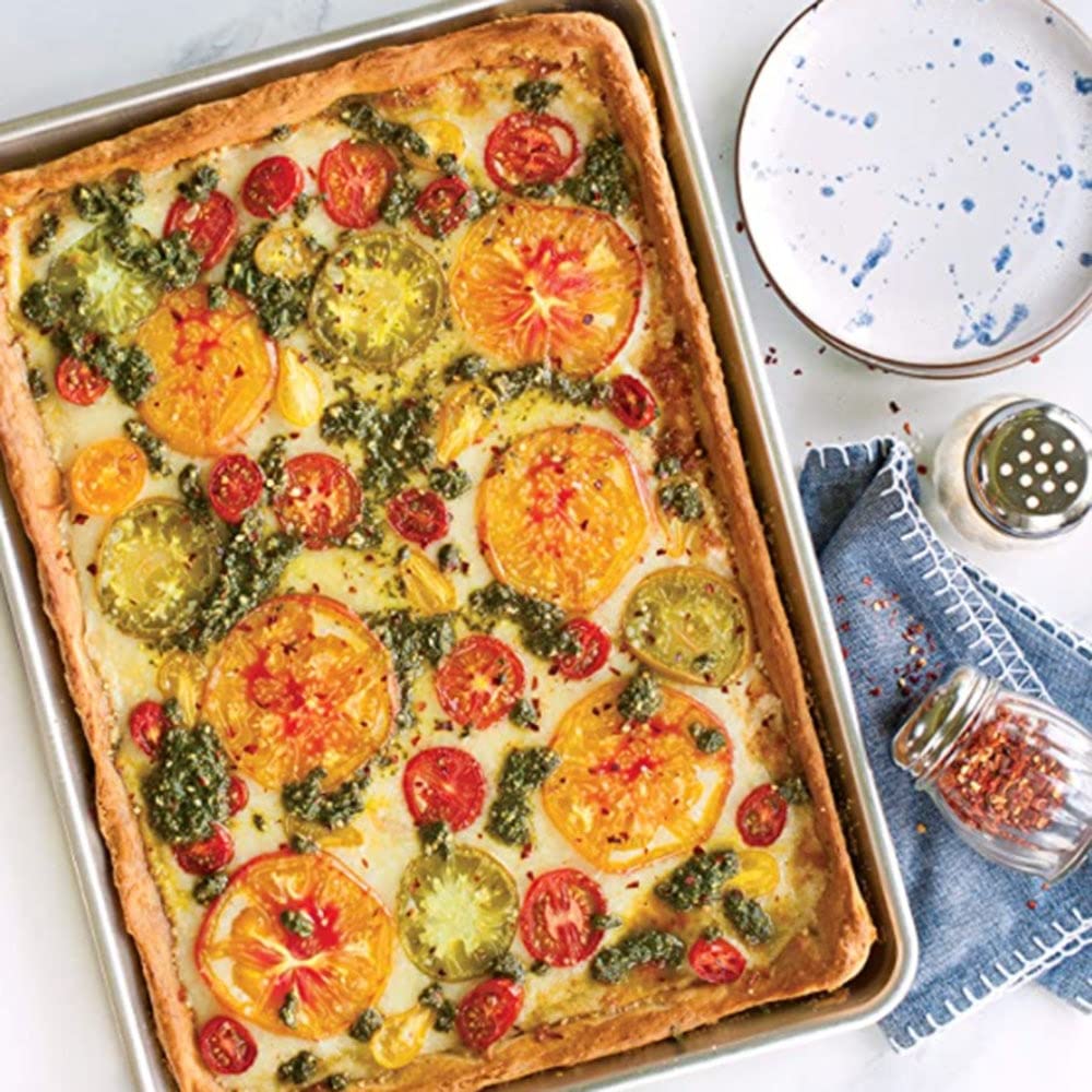 Bandejas para hornear para horno Bandeja de acero inoxidable Pan Pastel Bandeja para hornear Bandeja para hornear Horno Bandeja para restaurante Bandeja para carne Rectangular Herramientas de bricol