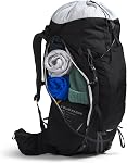 THE NORTH FACE Terra 65 Backpack - Unisex Hiking Pack, Cinch-Top with Zipper, Padded Hipbelt, Pole & Ice Axe Attachments