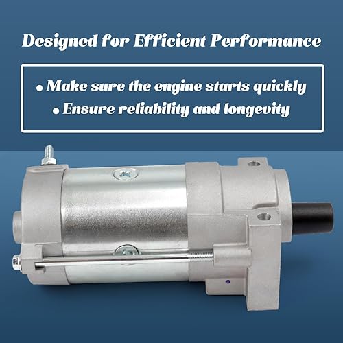 Miniatura 7 de 136-7880 Reemplazo del motor de arranque para Toro Exmark Timecutter Titan HD Z Master Quest Radius E-Series S-Series Cortacésped 2P77F Motores