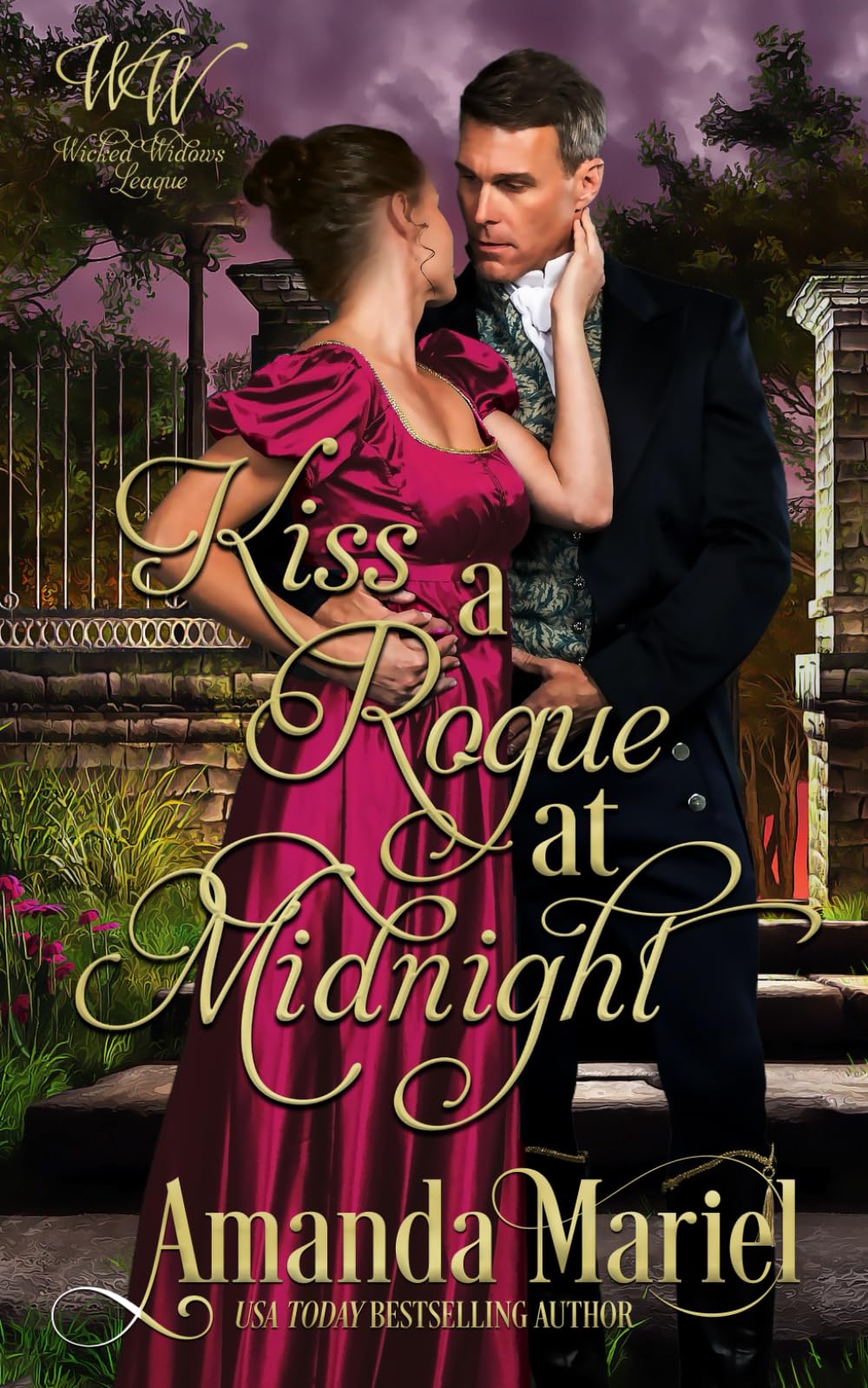 Kiss a Rogue at Midnight: Regency Hearts Aflame