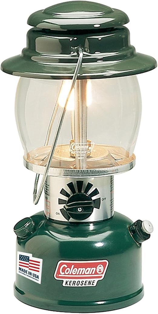 Coleman 700 Lumens Kerosene Lantern with Adjustable Brightness & Carry Handle