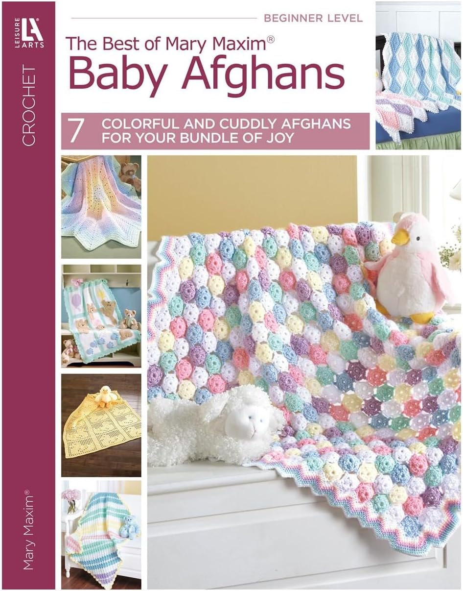 Leisure Arts Baby Afghans-The Best of Mary Maxim