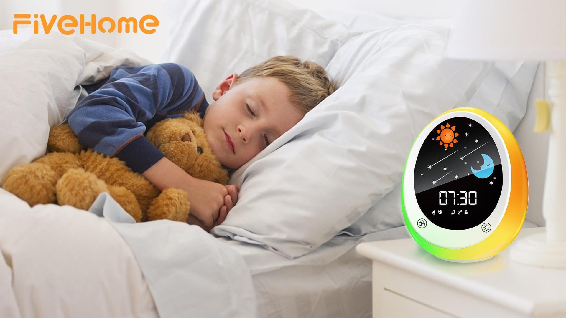 Sveglia Educativa I.CODE Sole E Luna - Trainer Sonno Bambini, Luci E Suoni, Bluetooth - Foto 11