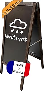 Kundenstopper Outdoor Wetterfest, Kreidetafel Aufsteller, Werbeaufsteller, Tafel Aufsteller