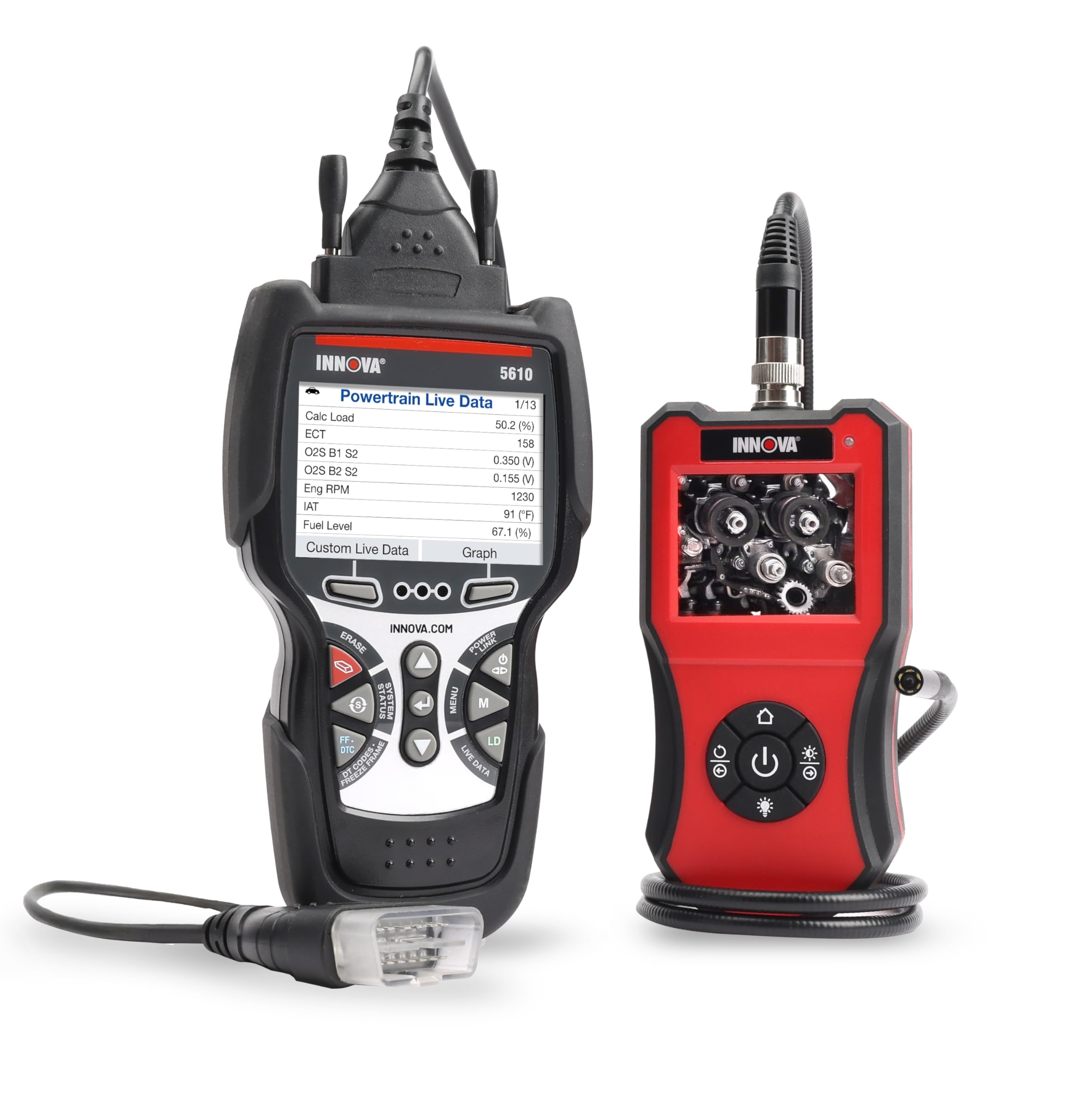 Amazon.com: Innova 5610 OBD2 Scanner Bundle with Innova 3380